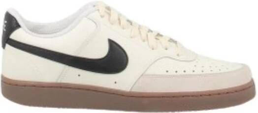 Nike Retro Basketbalstijl Court Vision Low Beige Heren