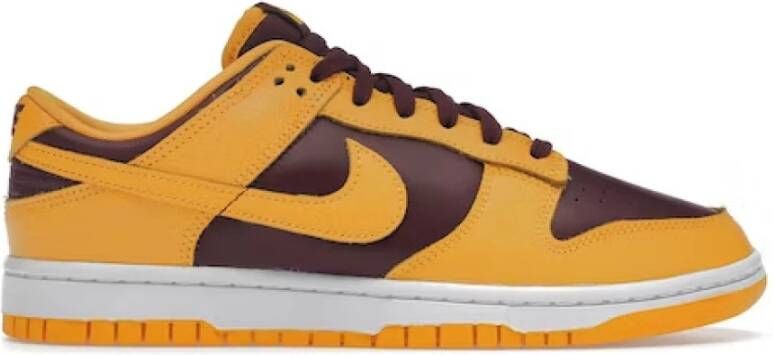 Nike Beperkte editie Arizona State Dunk Low Geel Heren