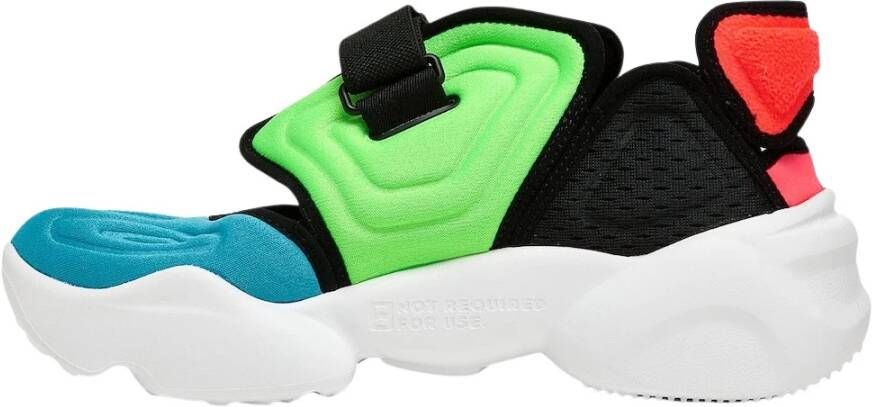Nike Blauw Fury Zwart-Groene Strike Sneakers Groen Dames