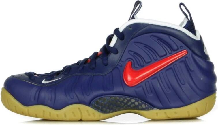 Nike Air Foamposite Pro Blue Void University Red-Gum Light Brown