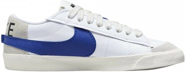 Nike Blazer Low '77 Jumbo White Old Royal Light Bone Sail Schoenmaat 44 1 2 Sneakers DQ8768 100 - Foto 2