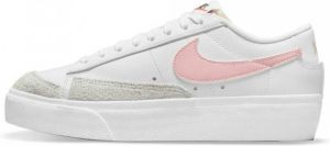 Nike W Blazer Low Platform White Pink Glaze-Summit White-Black