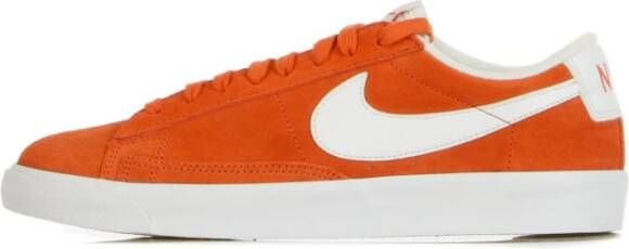 Nike Blazer Low Suede Streetwear Orange Heren