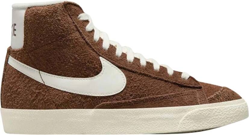 Nike Blazer Mid '77 Vintage Sneakers Brown Dames