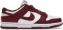 Nike Vintage-geïnspireerde Dunk Low Bordeaux Sneakers voor vrouwen Rood Dames - Thumbnail 11