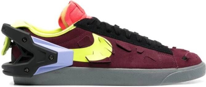 Nike Bordeaux Low-Top Sneakers Rood Heren