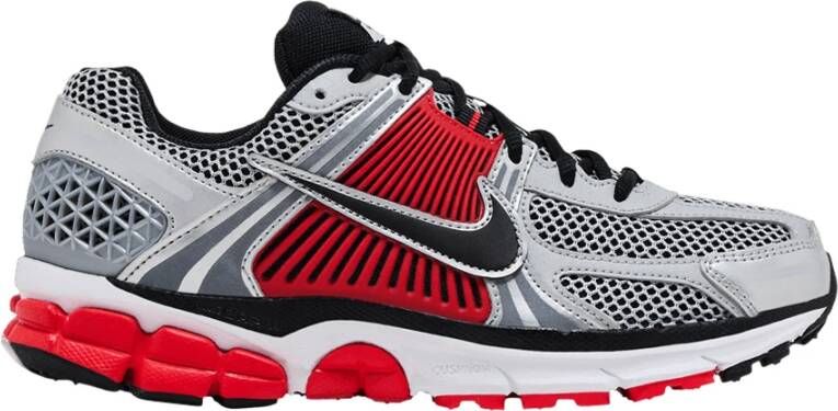 Nike Lage Sneakers Zoom Vomero 5 Bright Crimson Metallic Silver - Foto 1