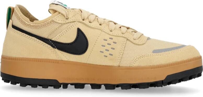 Nike Bruin Flax Lage Sneaker Stadion Groen Beige Heren