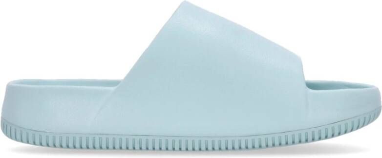 Nike Schuimslipper met Swoosh-logo Blue Unisex