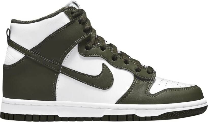 Nike Cargo Khaki Hoge Top Sneakers (2021) Groen