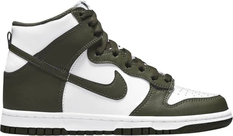 Nike Cargo Khaki Hoge Top Sneakers Groen Unisex