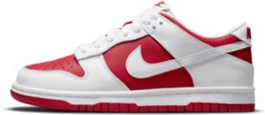 Nike Championship Red Dunk Low 2021 Sneakers Rood Dames