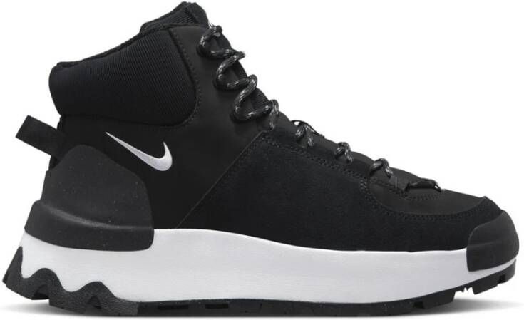 Nike City Classic Zwart Wit Sneakers Black Dames