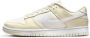 Nike "Coconut Milk Dunk Low Sneakers" Wit - Thumbnail 6