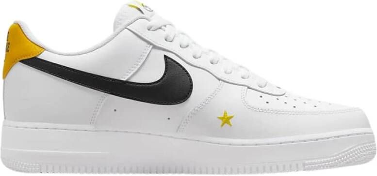 Nike Comfortabele Air-Sole Sneakers White Heren