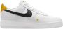 Nike Air Force 1 '07 Lv8 White Black Dark Sulfur Opti Yellow Schoenmaat 39 Sneakers DM0118 100 - Thumbnail 2