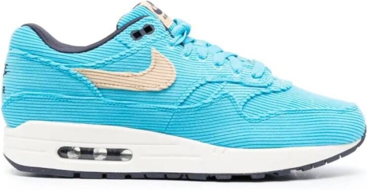 Nike Low-Top Sneakers Air Max 1 Prm Corduroy Baltic Blue Sneakers in blauw