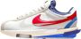 Nike Cortez 4.0 Sneakers in Rood Wit Blauw White Dames - Thumbnail 2