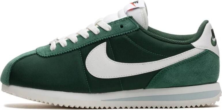 Nike Lage Schoen Vetersluiting Licht Zilver Green Heren