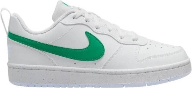 Nike Jongens Lage Court Borought Sneakers White Heren