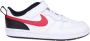 Nike Court Borough Low 2 (GS) sneakers wit rood zwart - Thumbnail 3