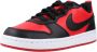 Nike Lage Court Borough Recraft Sneaker Rood Zwart Wit Red Dames - Thumbnail 11