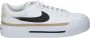 Nike Legacy Lift Lage Sneaker Wit Zwart Oranje White Dames - Thumbnail 12