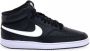 Nike Wmns Court Vision Mid Zwarte Sneaker 37 5 Zwart - Thumbnail 22