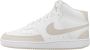 Nike Court Vision Mid Dames Sneakers White Dames - Thumbnail 8