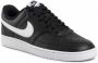 Nike Court Vision Low Sneakers Black White-Photon Dust - Thumbnail 57
