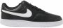 Nike Court Vision Low Sneakers Black White-Photon Dust - Thumbnail 52