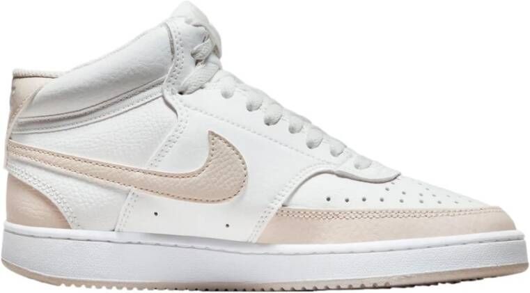 Nike Court Vision Mid Dames Sneakers White Dames