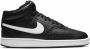 Nike Wmns Court Vision Mid Zwarte Sneaker 37 5 Zwart - Thumbnail 23