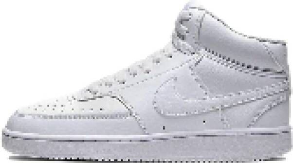 Nike Court Vision Mid Sneakers White Dames