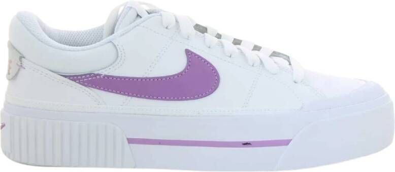 Nike Dames Fuchsia Court Legacy LFT White Dames