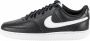 Nike Court Vision Low Sneakers Black White-Photon Dust - Thumbnail 53