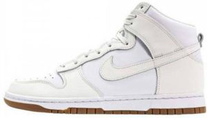 Nike Dunk High Dames Schoenen White Leer
