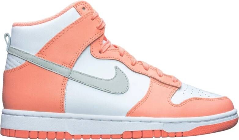Nike Crimson Bliss Hoge Top Sneakers Orange