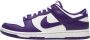 Nike Dunk Low "Court Purple" low-top sneakers Wit - Thumbnail 1