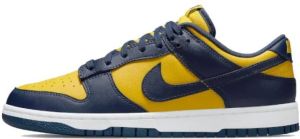 Nike Dunk Low Michigan Sneakers Geel Unisex