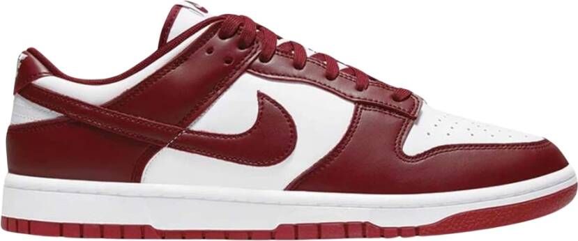 Nike Dunk Low Retro Sneakers Red Heren
