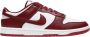 Nike Vintage-geïnspireerde Dunk Low Bordeaux Sneakers voor vrouwen Rood Dames - Thumbnail 13