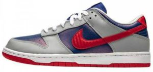Nike Dunk Low Samba Sneakers Nike Blauw Dames