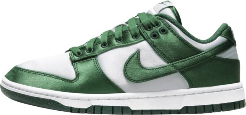 Nike Dunk Low Satin Green (W) Green Heren