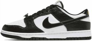 Nike Dunk Low Panda World Champ Sneakers Nike Zwart Heren