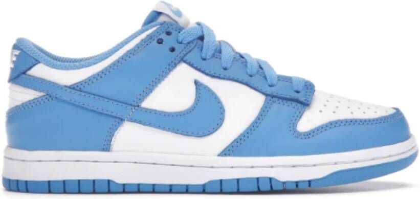 Nike Dunk Low UNC 2021 GS Sneaker Blauw Dames
