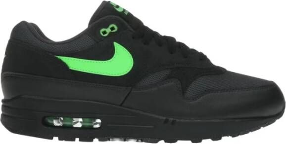 Nike Lage Sneakers Air Max 1 Essential Black Green Strike