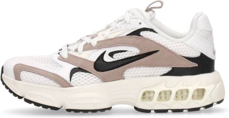 Nike Fire Lage Schoen Wit Zwart Zeilen Taupe Multicolor Dames