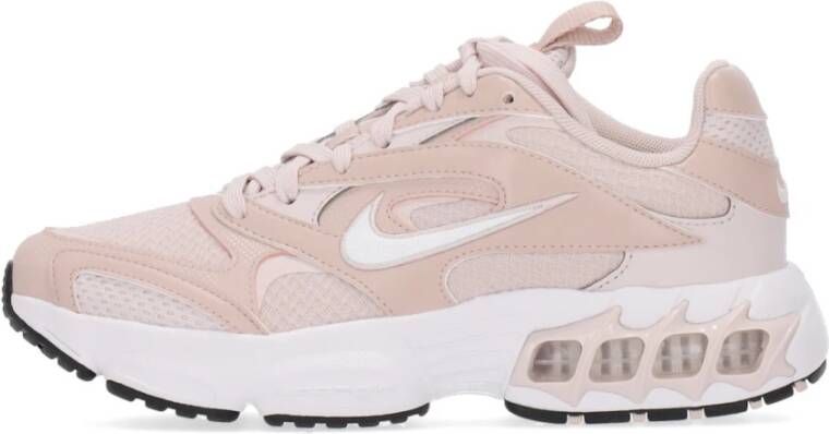 Nike Fire Sneakers Barely Rose Wit Roze Pink Dames