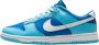 Nike Dunk Low Retro Argon White Blauw Heren - Thumbnail 4